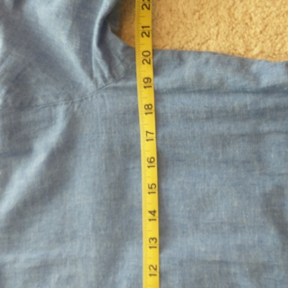 H&M Linen-Blend Shirt Dress Size XS - Picture 7 of 9